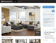 Tablet Screenshot of dallas.furniturepackagemaker.com